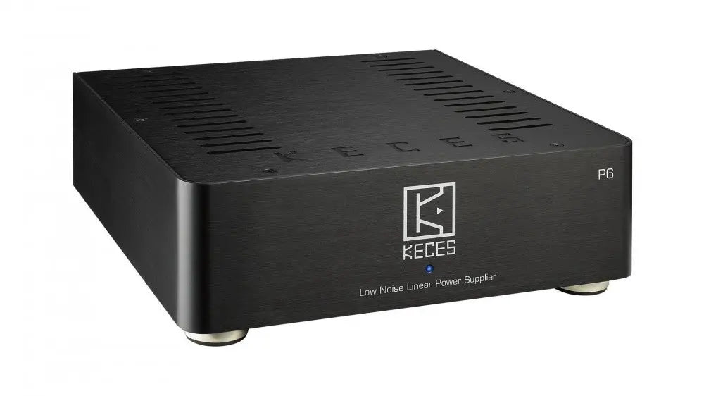 Keces P6 Ultra Low Noise Twin Linear Power Supply - AudioWijzer