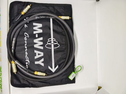 M - Way 3DW Gold RCA DH Labs 1m - AudioWijzer
